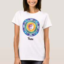 Espiritual Mandala Rainbow Color Chinês Personaliz