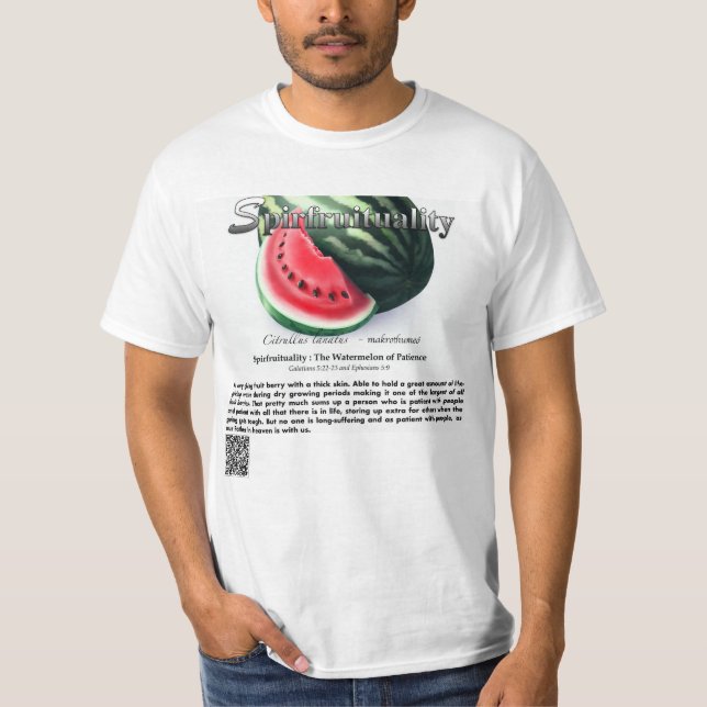 Camiseta Espiritualidade : A Melancia da Paciência (Frente)