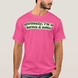Camiseta Espiritualmente ESTOU Na Barnes E Noble- Verde