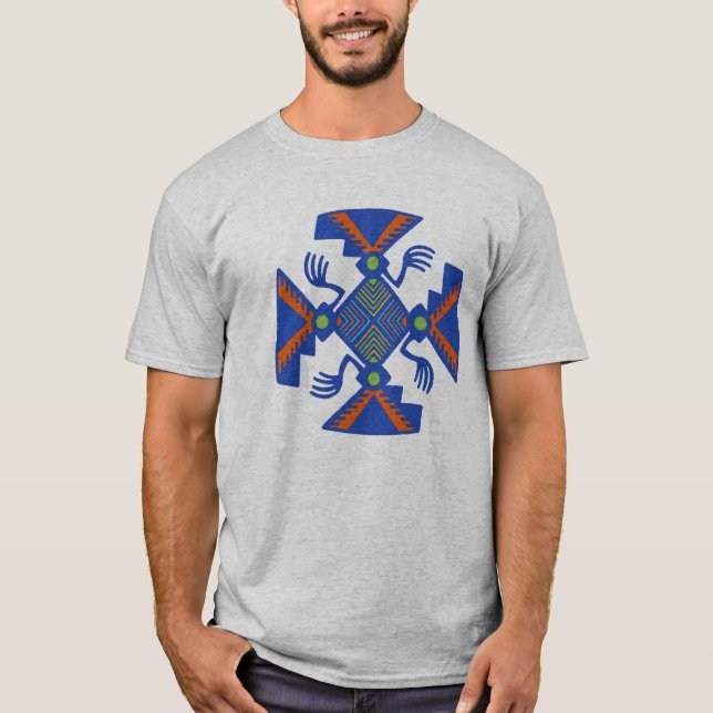 Camiseta Espirituosa Índica Tribal (Frente)