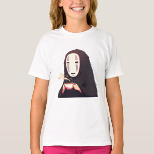 Camiseta espirituoso - chá de bebendo de anime de máscara