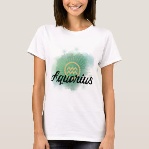 Camiseta Esplash Aquarius Watercolor