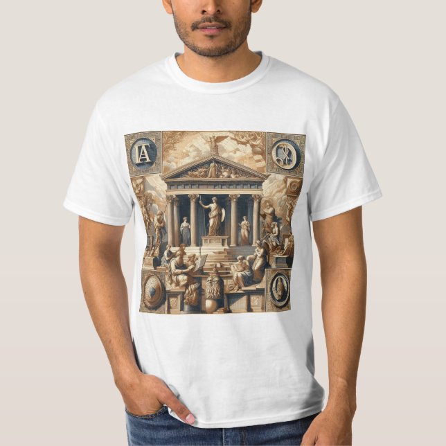 Camiseta Esplendor de la Antigua Grecia (Frente)