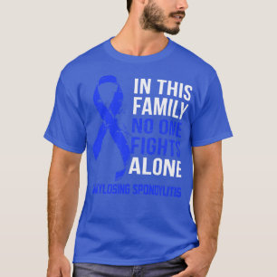 Camiseta Espondilite anquilosante Consciência que ninguém l