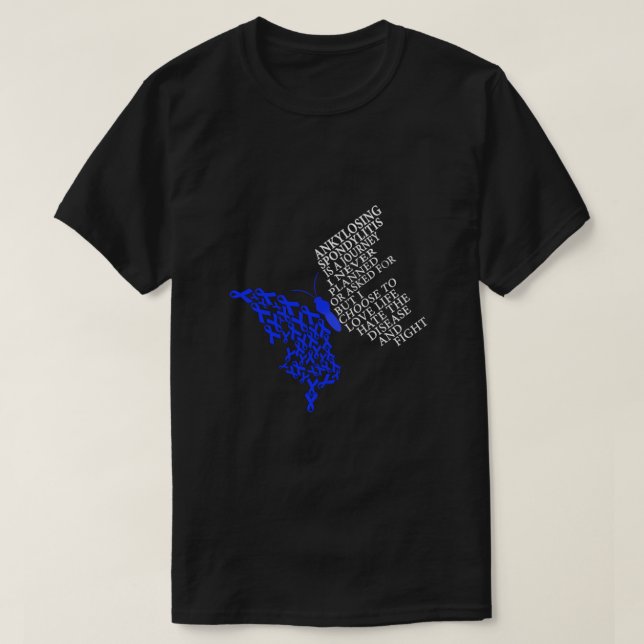 Camiseta Espondilite Anquilosante Essencial (Frente do Design)