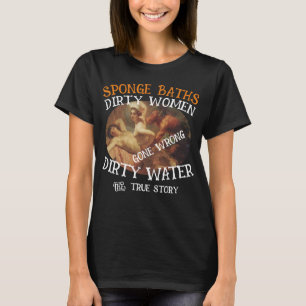 Camiseta Esponge Baths Suja Water Suja Women True Story