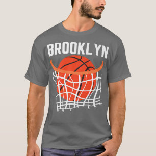 Camiseta Espor gráfico da rede de basquetebol da cidade de 