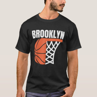 Camiseta Espor gráfico da rede de basquetebol do Brooklyn N
