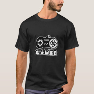 Camiseta Esportamento de Jogador Joystick Arcade Retroativo
