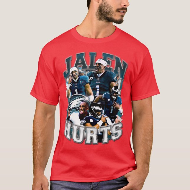 Camiseta esporte americano de grande dimensão (Frente)