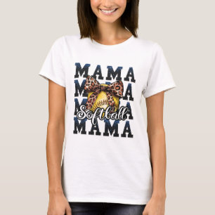Camiseta Esporte Animada Laço Azul Coquete Mama Mãe Moth