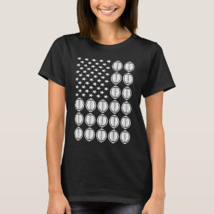 Camiseta Esporte Bandeira dos EUA Futebol Americano 6
