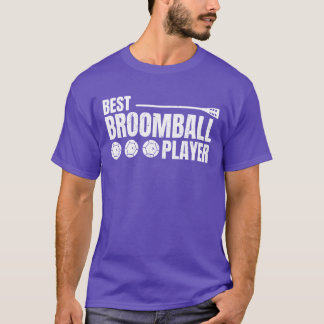 Camiseta Esporte Broomball Melhor jogador de Broomball