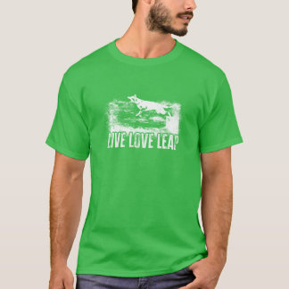 Camiseta Esporte de agilidade Live Love Leap