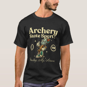 Camiseta esporte de arco estado