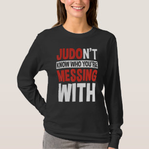 Camiseta Esporte de Judo Atleta Judoca Judoca Japonês Marci