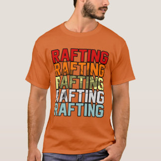 Camiseta Esporte de rafting vintage