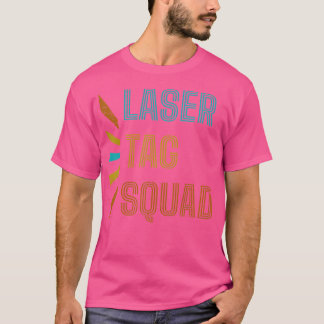 Camiseta Esporte de Tiro com Arma a Laser Esquadrão Jogo de