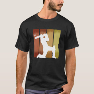 Camiseta Esporte do jogador de críquete