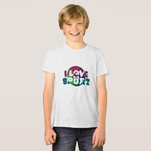 Camiseta Esporte I Love
