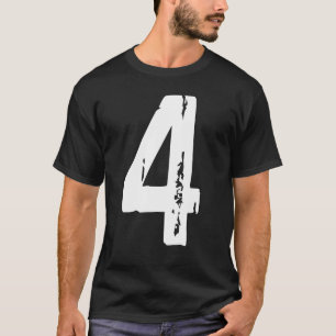 Camiseta Esporte número quatro