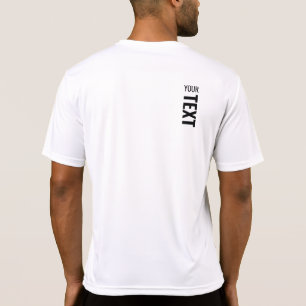 Camiseta Esporte Personalizado Impressão Mens Modelo modern