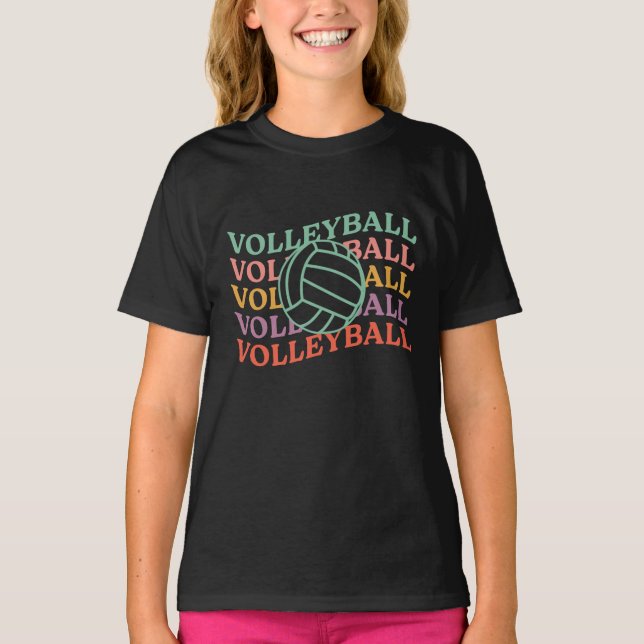 Camiseta Esporte Retro de Voleibol (Frente)