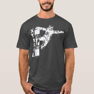 Camiseta Esporte Snowboard Xtreme no Inverno 