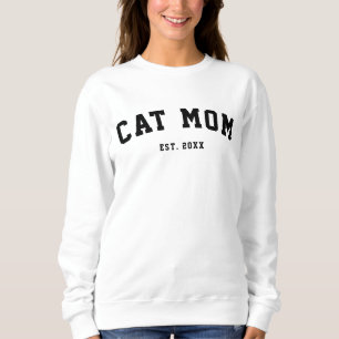 Camiseta Esporte Universitário Mãe de Gato Moderna