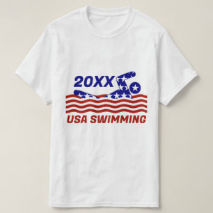 Camiseta Esportes Aquáticos Patrióticos EUA