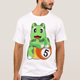 Camiseta Esportes bola de bilhar de Tartaruga