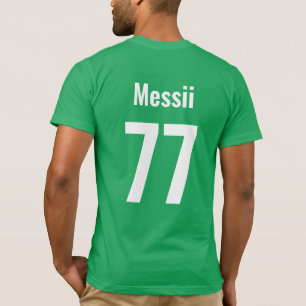 Camiseta Esportes Campo de Campo Verde Equipe Animada Esqua