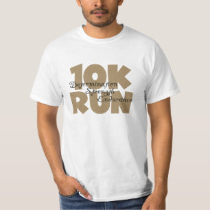 Camiseta Esportes de 10.000 Tan em execução
