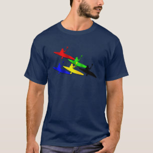 Camiseta Esportes de água Canoeing do kyak da canoa de