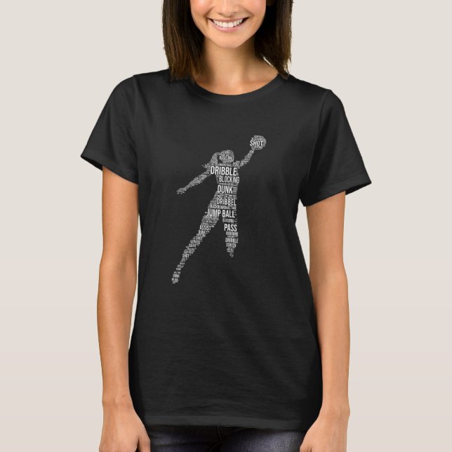 Camiseta Esportes de bola de Guarda de basquetebol (Frente)