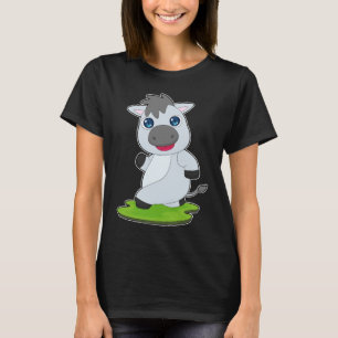 Camiseta Esportes de corrida de burro
