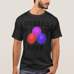 Camiseta Esportes de Cotação Irônica do Jogador de Kickball