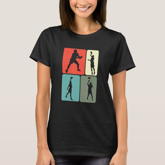 Camiseta Esportes de Disco Frisbee Ultimate Frisbee Player (Frente)