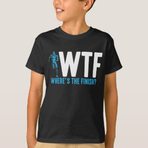 Camiseta Esportes de Engraçado Running e Marathon Quote