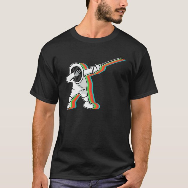 Camiseta Esportes De Esgrima De Bicagem (Frente)
