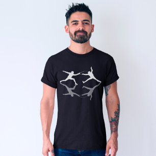 Camiseta Esportes De Esgrima Refletíveis