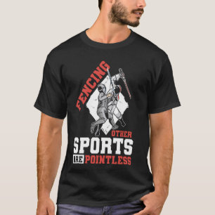 Camiseta Esportes De Espelhamento Epee Saber Dueler Swo