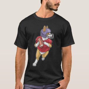 Camiseta Esportes de Futebol Americano Corgi