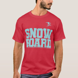 Camiseta Esportes de inverno de Snowboard com cheio de Mont