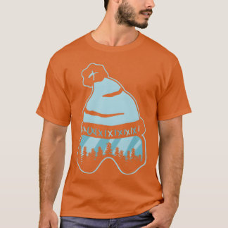 Camiseta Esportes de inverno de snowboard esqui menino meni