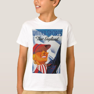 Camiseta Esportes de inverno Nova Inglaterra