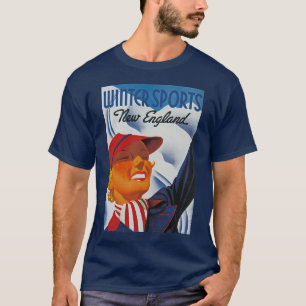 Camiseta Esportes de inverno Nova Inglaterra