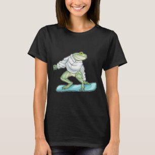Camiseta Esportes de inverno para sapo