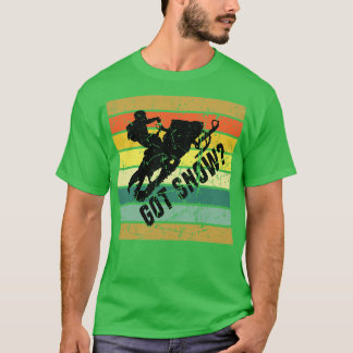 Camiseta Esportes de inverno Snowmobiling