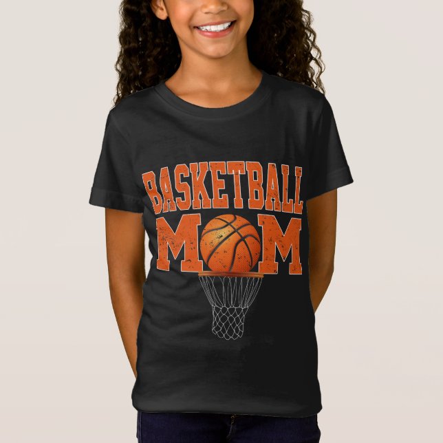 Camiseta Esportes de Lover | Mãe De Basquete Para Jogadores (Frente)